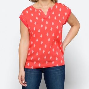 Reece mixed material blouse